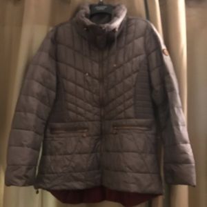 Bernardo fitted wind jacket